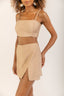 short saia aurora areia