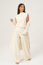 calça puro viver off white