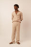 calça brisa listra khaki