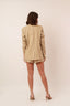 blazer 100% linho essência da manhã khaki