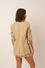 blazer 100% linho essência da manhã khaki