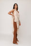 túnica ombro só gaia off white