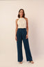 blusa frente única luz que dança listrada