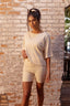short selene off white