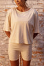 short selene off white