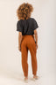 calça 100% linho artemis terracota