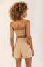 short saia aurora areia