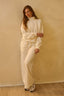 blusa moletom meio zíper halo off white
