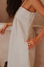 vestido midi 100% linho despertar natural