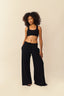 calça pantalona flow preto