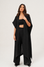 kimono cura liso preto