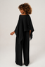 calça pantalona clochard cura preto