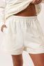 short moletom liberté off white