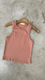 regata nadador canelada rosa blush