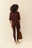 legging pezinho movimento marrom