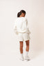 short moletom liberté off white