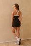 short saia movimento preto
