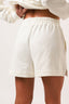 short moletom liberté off white