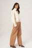 calça pantalona liber khaki