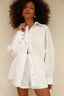camisa ampla destino branco