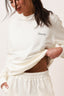 blusa moletom liberté off white
