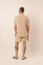 camisa nascente areia