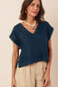blusa essência da manhã azul