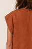 blusa essência da manhã terracota