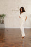 calça pantalona acolher off white
