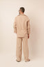 camisa manga longa brisa listra khaki