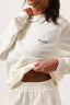blusa moletom liberté off white