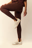 legging pezinho movimento marrom