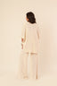 kimono tricot casulo off white