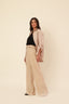 camisa manga longa brisa listra khaki