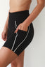 short bicolor presença preto